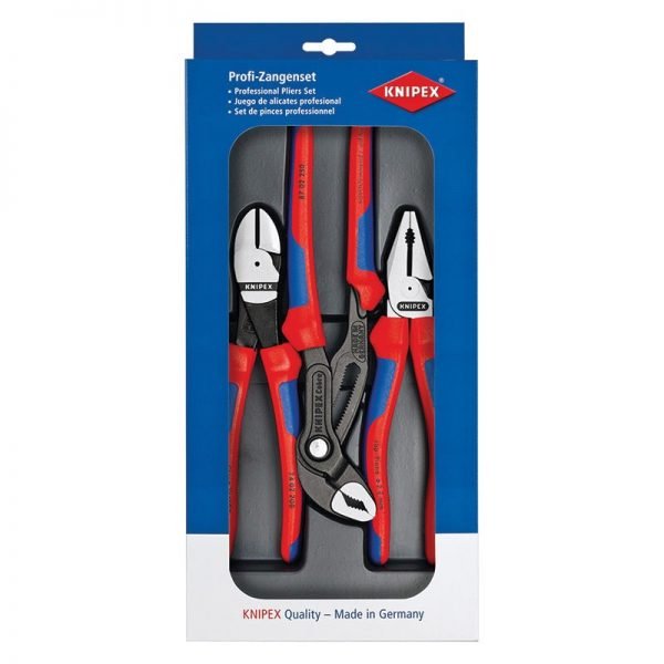 Knipex 002011S HD Power Pack 3-Piece Plier Set – Made in Germany - Image 3