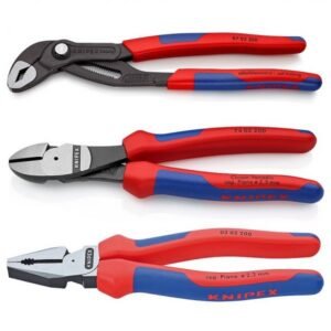 Knipex 002011S HD Power Pack 3-Piece Plier Set – Made in Germany