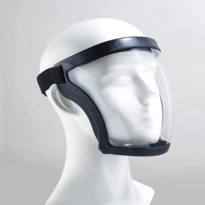 Rekins - Anti-Fog Clear Face Shield with Filter Pad - 10.8 cal/cm² ATPV Arc Flash Protection Polycarbonate Mask