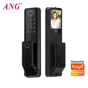 G2 Ultra 3D Face & Palm Vein Smart Door Lock – WiFi Digital Keyless Entry with HD Screen, Video Camera & Tuya App Control